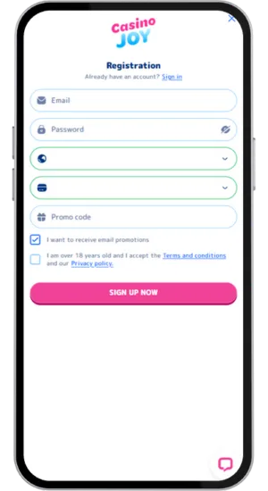 Create a Crazy Time account